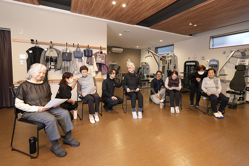 9:15 ラジオ体操・筋力体操